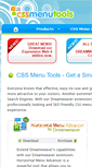 Mobile Screenshot of cssmenutools.com